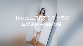 【mccd车展系列】7 某网红车模黑内白翅膀微露