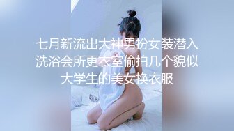 七月新流出大神男扮女装潜入洗浴会所更衣室偷拍几个貌似大学生的美女换衣服