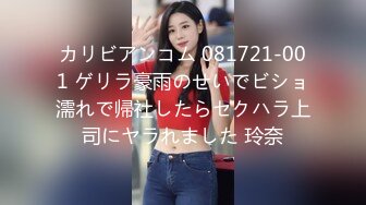 カリビアンコム 081721-001 ゲリラ豪雨のせいでビショ濡れで帰社したらセクハラ上司にヤラれました 玲奈