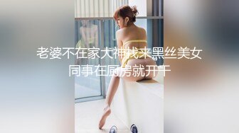 老婆不在家大神找来黑丝美女同事在厨房就开干