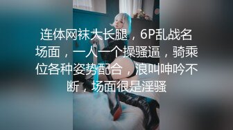 连体网袜大长腿，6P乱战名场面，一人一个操骚逼，骑乘位各种姿势配合，浪叫呻吟不断，场面很是淫骚