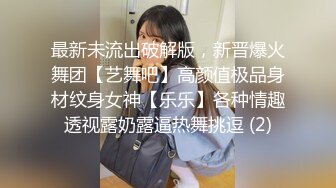 最新未流出破解版，新晋爆火舞团【艺舞吧】高颜值极品身材纹身女神【乐乐】各种情趣透视露奶露逼热舞挑逗 (2)