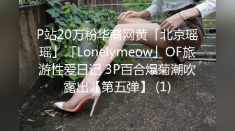 P站20万粉华裔网黄「北京瑶瑶」「Lonelymeow」OF旅游性爱日记 3P百合爆菊潮吹露出【第五弹】 (1)