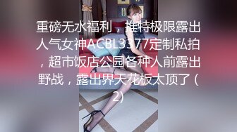 重磅无水福利，推特极限露出人气女神ACBL3377定制私拍，超市饭店公园各种人前露出野战，露出界天花板太顶了 (2)